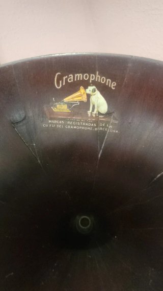 Gramófono La Voz de su Amo 1905