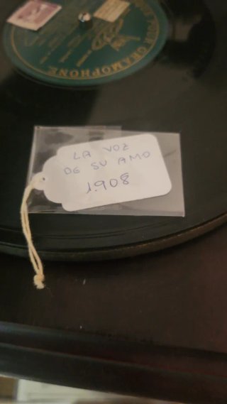 Gramófono La Voz de su Amo 1905