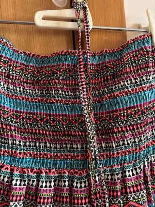 Vestido playero estampado