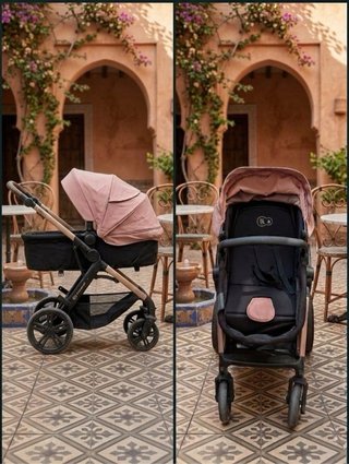 Cochecito Kinderkraft Moov Rosa