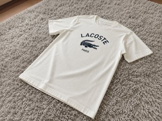 Camiseta Lacoste Blanca Talla L