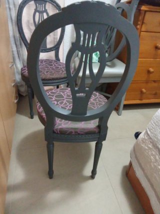 6 Sillas Madera Hechas a Mano