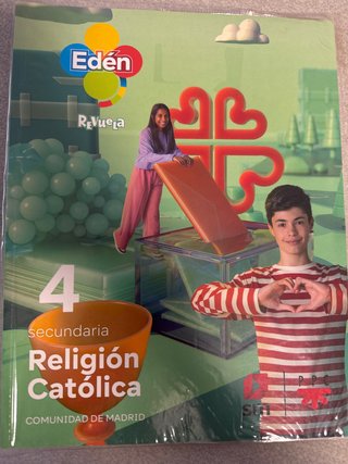 Religión católica, 4 Secundaria, Edén, Revuela