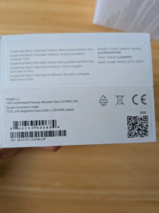 Google Pixel Watch 2 Negro