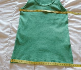Camiseta tirantes Shana verde Talla M