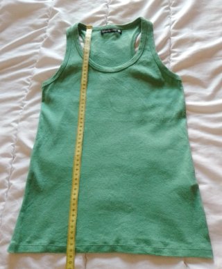 Camiseta tirantes Shana verde Talla M
