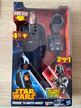 Star Wars 2x1 Anakin Darth Vader Figura Hasbro