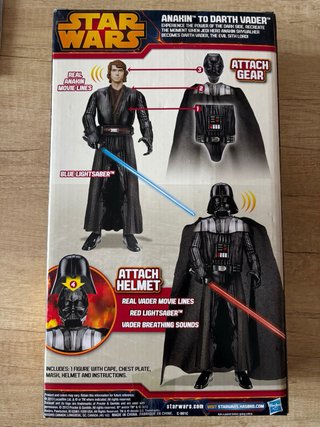Star Wars 2x1 Anakin Darth Vader Figura Hasbro