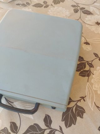 Máquina de escribir Underwood 25 azul