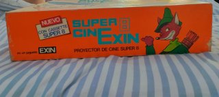 Proyector Super 8 Cinexin con  3 Cassette