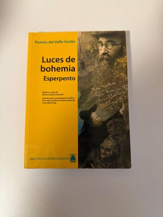 Luces de bohemia esperpento