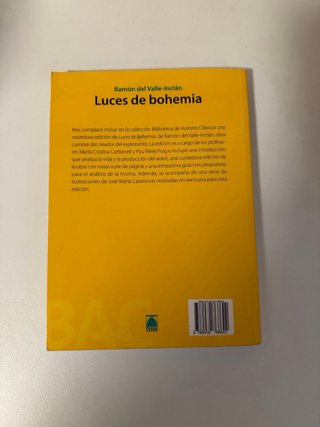 Luces de bohemia esperpento