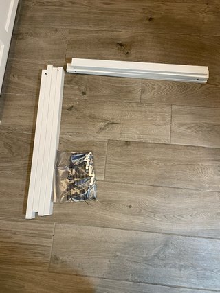 Mesa Ikea Melltorp Blanca + 2 Sillas