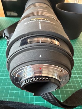 Sigma 150-500mm F5-6.3 APO DG OS para NIKON