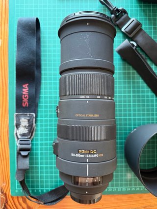Sigma 150-500mm F5-6.3 APO DG OS para NIKON