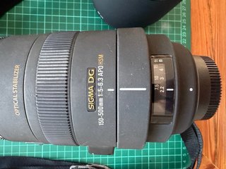 Sigma 150-500mm F5-6.3 APO DG OS para NIKON