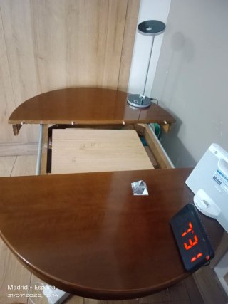 Mesa Plegable Madera Marrón