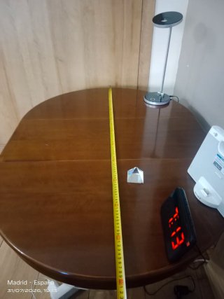 Mesa Plegable Madera Marrón