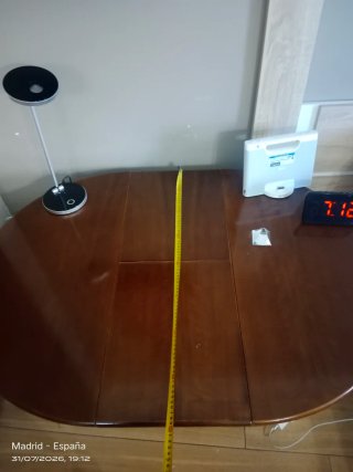Mesa Plegable Madera Marrón