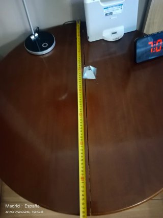 Mesa Plegable Madera Marrón