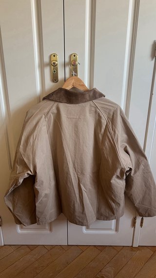 Chaqueta Barbour Transport Wax Beige