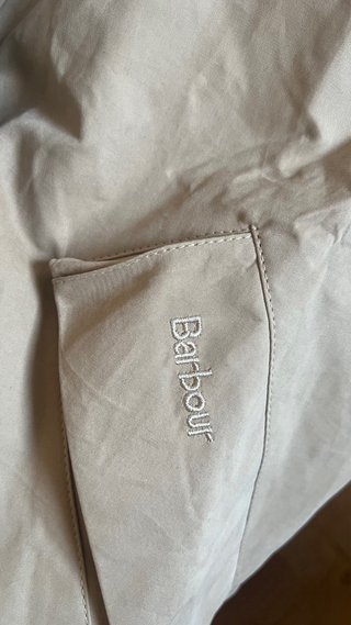 Chaqueta Barbour Transport Wax Beige