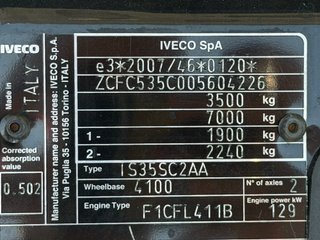 Iveco Daily 35S18H A8 V