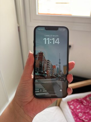 iPhone 13 128 GB negro batería 87%