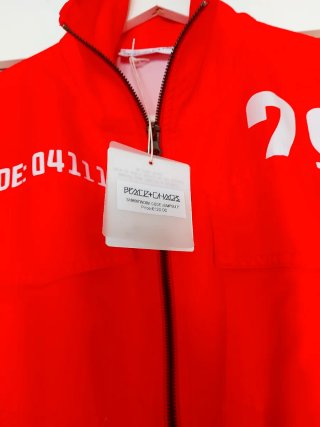 Mono corto Peace & Chaos rojo talla S/M