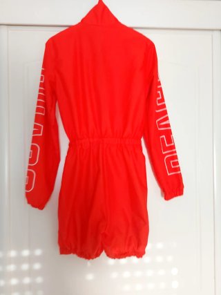 Mono corto Peace & Chaos rojo talla S/M