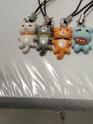 Colgantes xa movil. Pack. De 7 estilo Kawaii