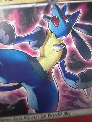 Carta Pokémon Lucario