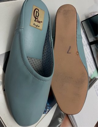 Zapatillas señora Pilar azul/teal