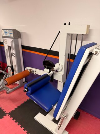 Máquina de gimnasio para femoral