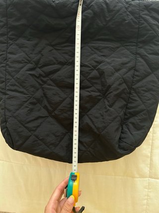 Bolso acolchado negro