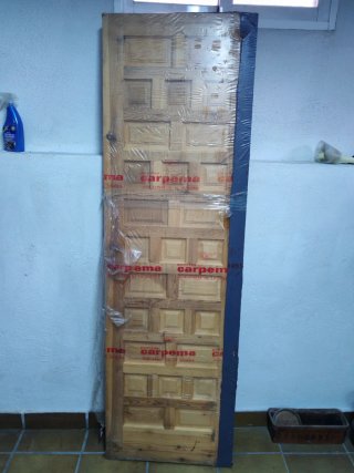 Hoja de puerta de madera Carpema
