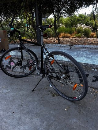 Bicicleta Negra Custom (Peugeot 100)