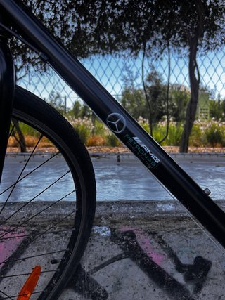 Bicicleta Negra Custom (Peugeot 100)