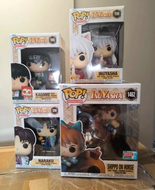Inuyasha Kagome Inuyasha, Naraku, Shippo Funko POP