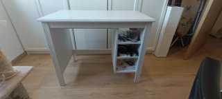 Escritorio Ikea Brusali Blanco