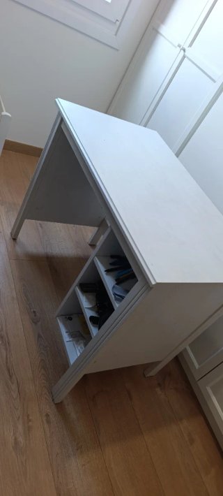 Escritorio Ikea Brusali Blanco