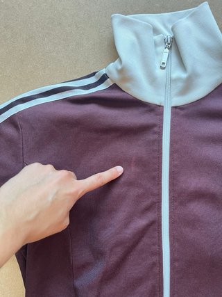 Chaqueta Track JackeAdidas Vintage Burdeos