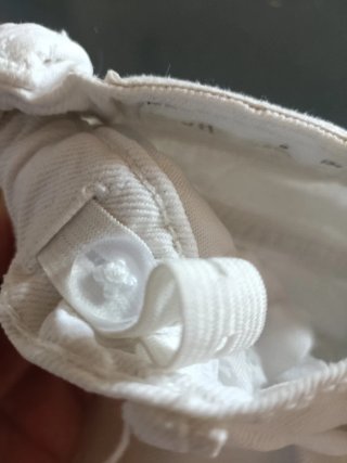 Lote 2 Pantalones Blancos Talla 9/10 años