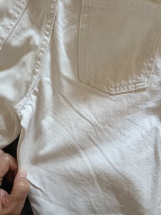 Lote 2 Pantalones Blancos Talla 9/10 años