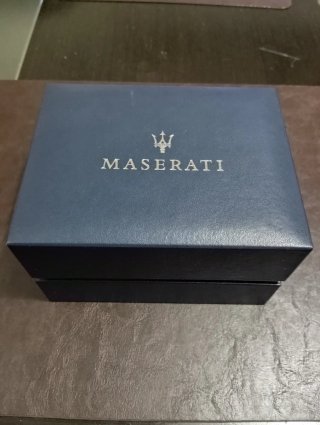 Reloj Maserati Cronógrafo Azul y Dorado