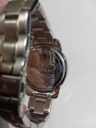 Reloj Maserati Cronógrafo Azul y Dorado