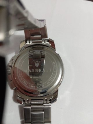 Reloj Maserati Cronógrafo Azul y Dorado