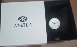 Reloj Marea Negro y Blanco