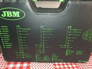 Maletín JBM 216 Piezas Herramientas