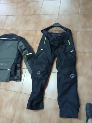 Chaqueta y pantalón moto trail ARMURE